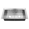 Buy cheap Double Bowl Stainless Steel Single Bowl Kitchen Sink Top Mount 32''X18''X10'' from wholesalers