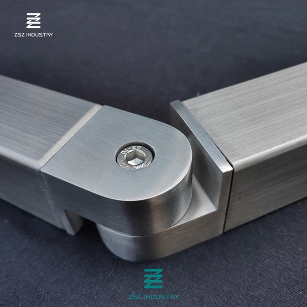 Square Elbow Stair Baluster Connectors 90 Degree + 90 Degree Angle