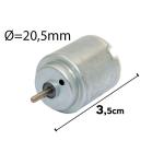 RE-140RA-12240 3V 21mm Round Electric Motor DC 3V 5V 6V 9800RPM PMDC Motor