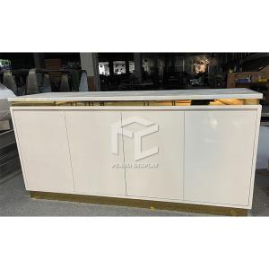 Wholesale Modern Custom Ladies Garment Shop Display Counter Stainless Steel Material from china suppliers