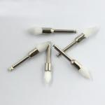 Pointed Dental Prophy Brush Dental Use Soft Colorful Nylon Tapered Head Shape