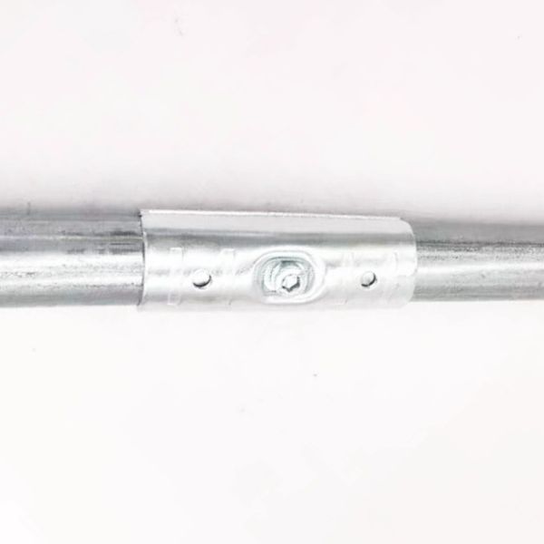 HJ-16 Chrome-plated Metal Pipe Connector for Esd Workbench