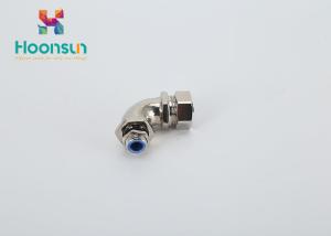 Wholesale 90 Degree Flexible Conduit Fittings Elbow Metal / IP66 Metric Brass Cable Gland from china suppliers