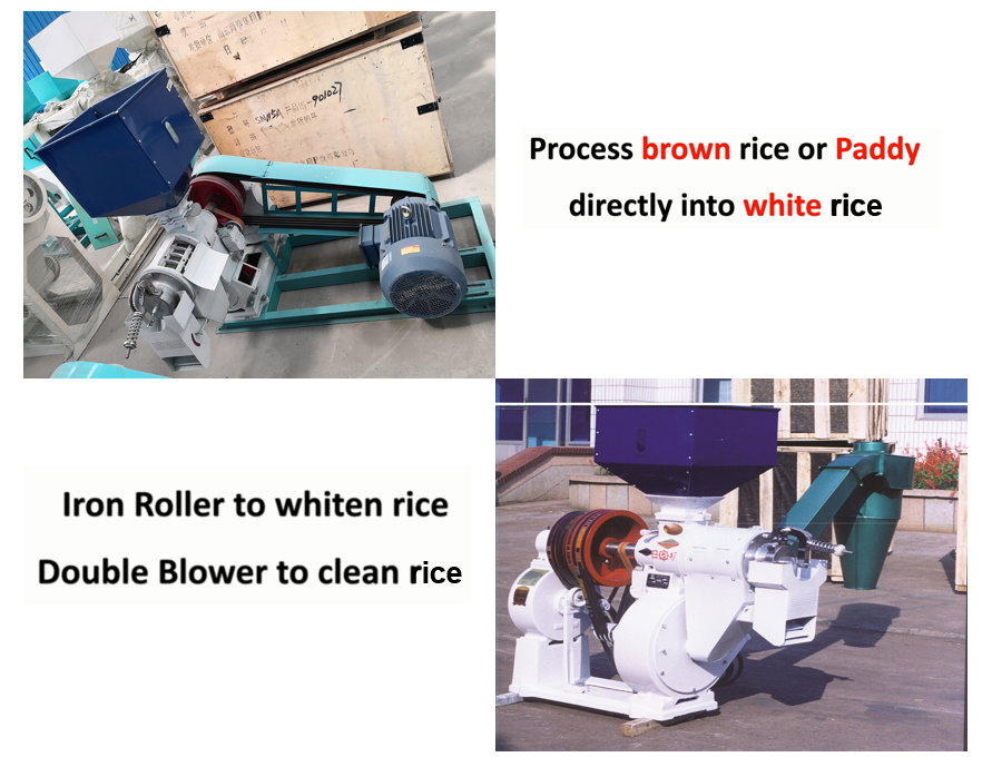 Rice Grinder Polishing Machine Suitable for Farm Equipment and Green Beans