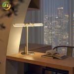 JYLIGHTING Modern Nordic Simple Luxury LED Table Lamp Copper Glass For Bedroom
