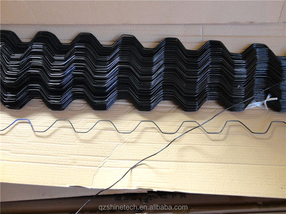 Plastic Coated Wiggle Wire Zigzag Spring for Small Agriculture Film Greenhouse Accessories