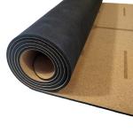 Non Slip Cork Natural Rubber Yoga Mat Foldable Sustainable Eco Friendly OEM
