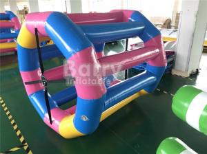 China Durable Large Floating Water Wheel / Inflatable Water Walking Roller Ball on sale