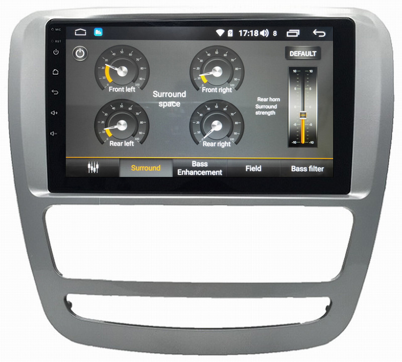 Ouchuangbo car radio gps navigation for JAC T6 support BT MP3 mirror link android 8.1 OS 4+64