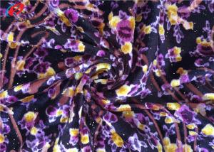 Wholesale 95 % Polyester 5 % Spandex 4 Way Stretch Velvet Fabric , Burnout Fabric For Dress from china suppliers