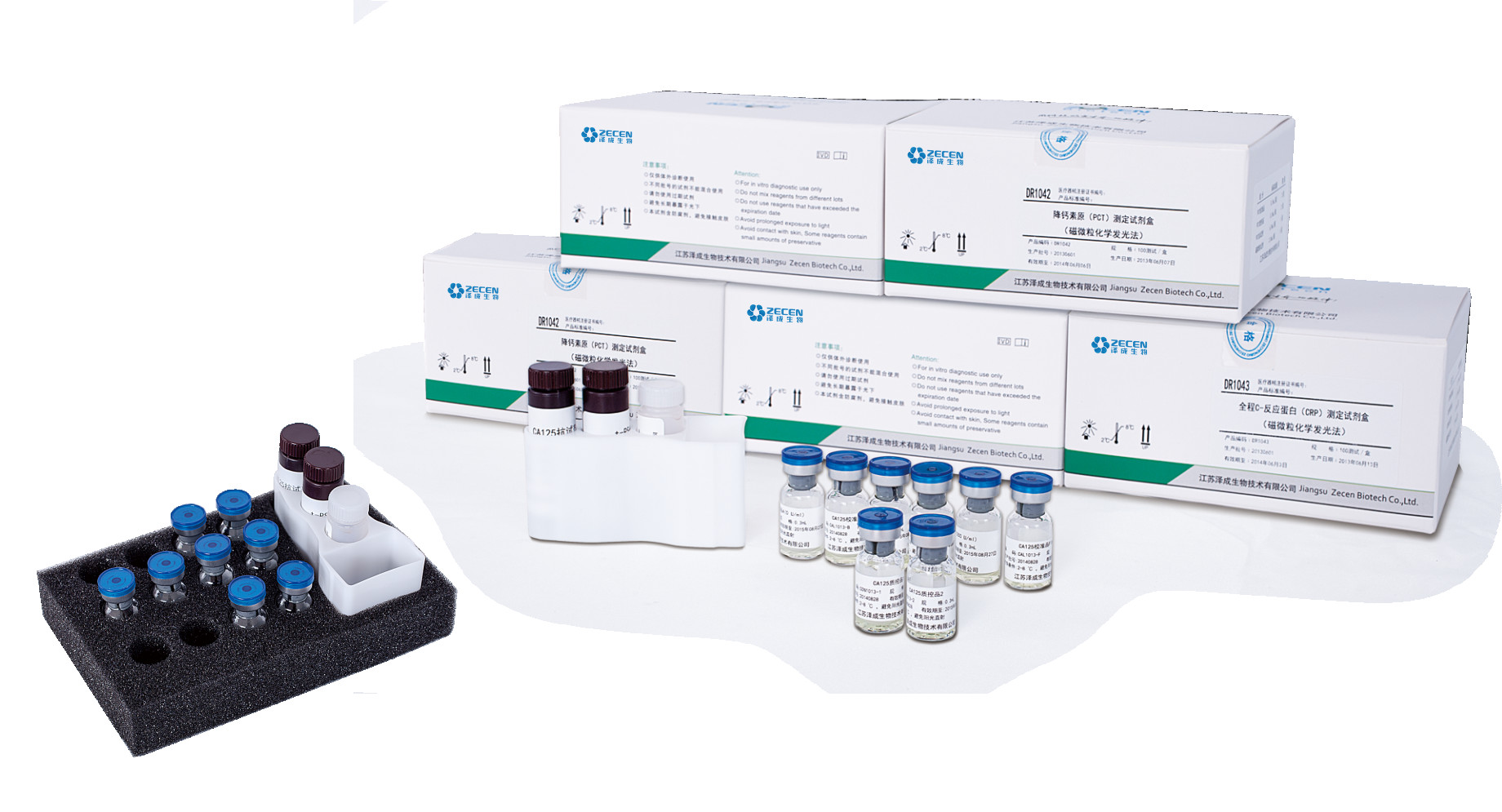 CE TT3 Thyroid Test For Chemiluminescence Immunoassay Analyzer IVD Reagents