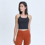 220gsm Women Sexy Sports Bras Y Back Yoga Padded Tank Top Slim Fit Shock Proof