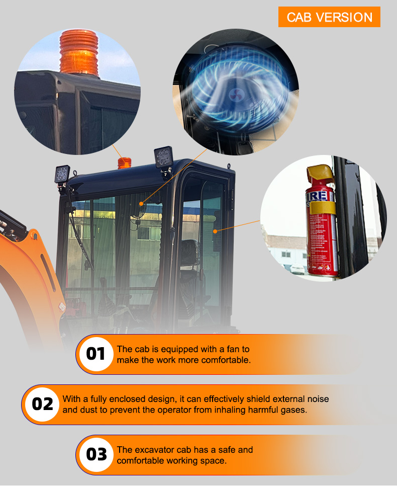HT18U Mini Excavator