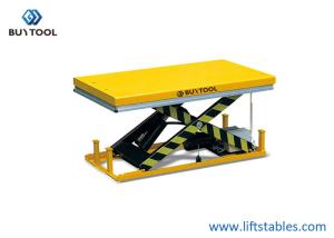 Wholesale 36x36 Turntable Top Electric Stationary Lift Table 1000kg 4 000lb Capacity For Warehouse from china suppliers