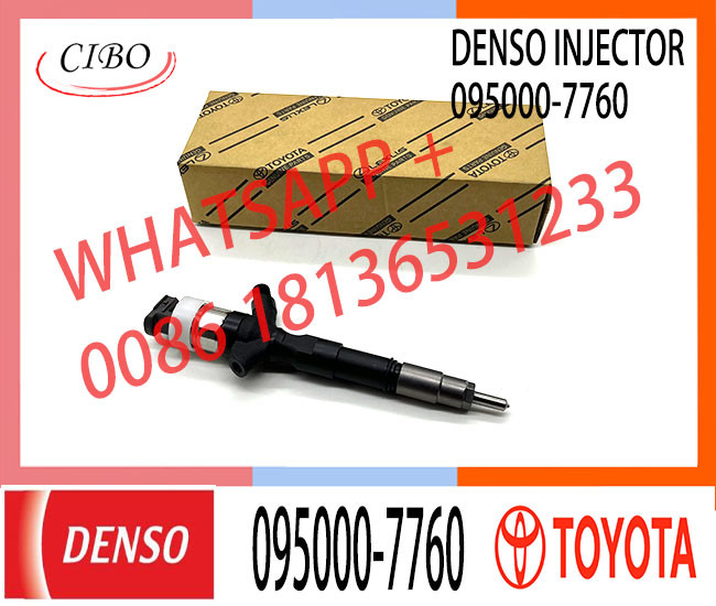 Neutral new Diesel Common Rail Injector Fuel inyector 23670-30300 23670-0L010 095000-7760 095000-7761 for Hilux vigo 2K