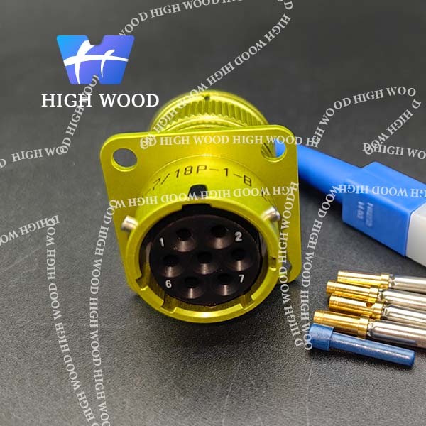 ZH23 Series Environmental Resistance Bayonet Electrical Connector,ZH23-7/18P-1-B