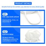 Multi Layer Disposable Face Mask High Air Permeability For Food Industry