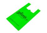 Non Woven W Cut T Shirt Woven Packaging Bags Die Cutting Heat Seal For