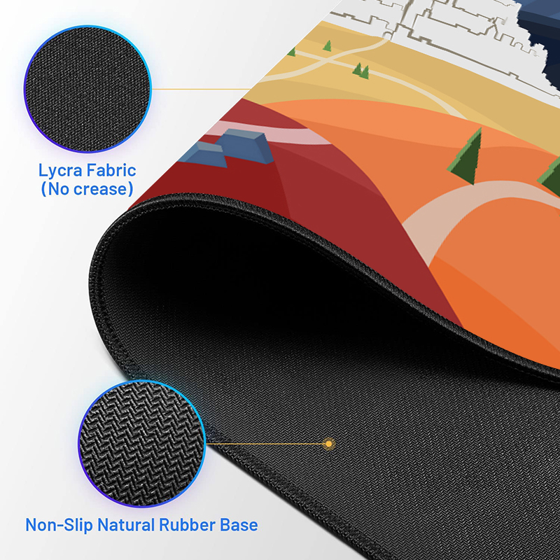 Large 900X400 Mousemat Custom Gaming Mouse Pad for Cartoon Gamer Xxl PC Desk Mat
