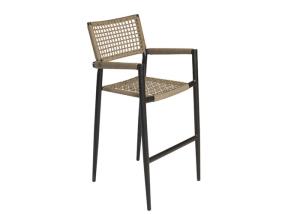 Wholesale 100% Handmade Waterproof Rope High Armchair Outdoor Bar Furniture from china suppliers