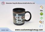 Straight Shape 11oz Color Changing Coffee Mug , Magic Heat Mug Custom