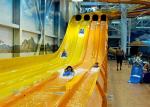 Anti - Static High Speed Slide Beautiful Rainbow Color For Water Sports Park