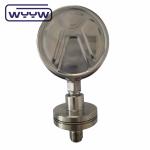 100mm Industrial Manometer 4" Diaphragm Seal Chemical Pressure Gauge