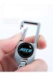 Silver​ Durable Antirust​ Car Keyring Accessories Heavy Duty Carabiner Keychain