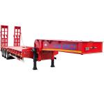 Hot Sale 40/60/80 Ton Low Loader Truck Trailer | Tri Axle Low Loader for Sale in