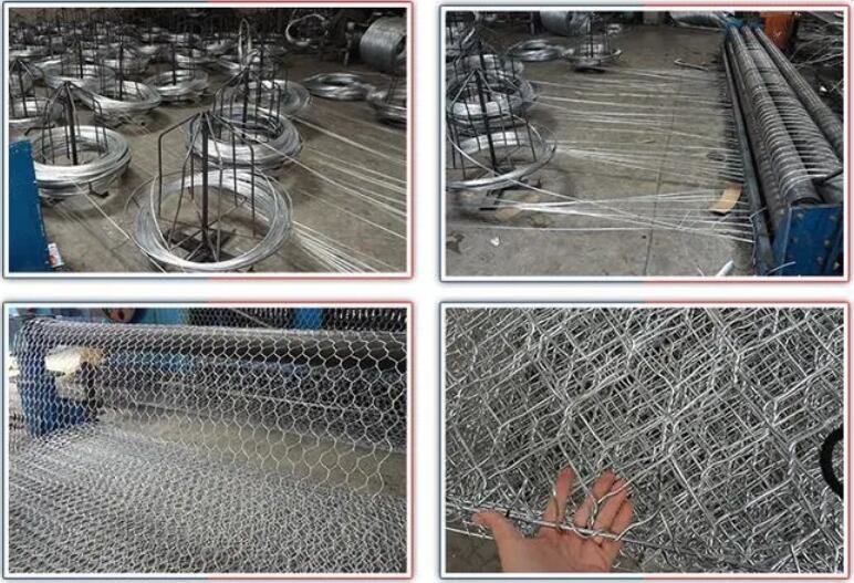 OHSAS 18001 Gabion Wire Mesh 2 Meter High