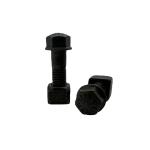 Customization Excavator Track Bolts Grade 8 Flat Head Plow Bolts