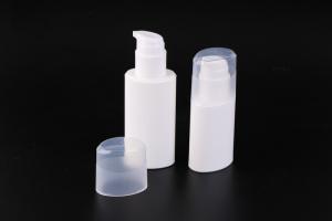 Wholesale PP Oval Airless Pump Bottles 30ml&amp;50ml Oval Cosmetic Lotion Bottles from china suppliers