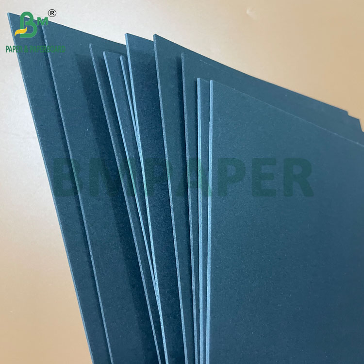 High Rigidity 1.5mm 2mm 2.5mm Black Cardboard Thick Paperboard 93cm X 130cm 