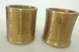 Wholesale Confucius pencil vase ,bronze art craft gift ,Height:10cm from china suppliers