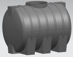 Wholesale 1000L Rotational Moulded Polyethylene Water Tanks 260 Gallon chemical resistance from china suppliers