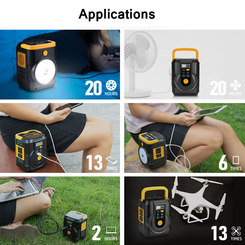 30000mAh 100w Power Charger Station Lithium Energy Supply For Mountain Area