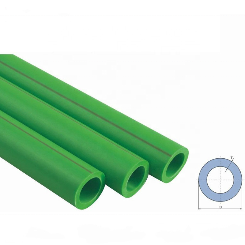 DIN8077 8078 Standard 32mm Heated PPR Pipes Pipe Fittings with Cutting Efficiency