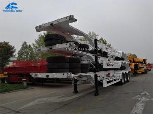 Wholesale Main Beams Q345B Container Semi Trailer With 6pcs Brake Chamber from china suppliers
