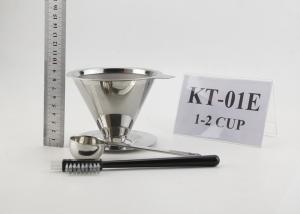 Wholesale Paperless SS304 Coffee Maker Gift Set Pour Over Coffee dripper 2 Cups from china suppliers