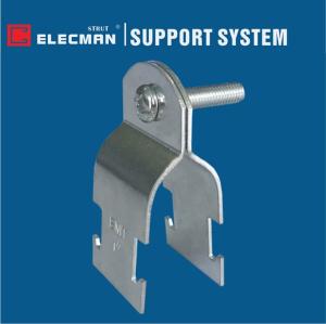 Wholesale Galvanized Steel Channel Conduit Strut Clamp Universal Strut Straps For EMT 1/2&quot;-4&quot; from china suppliers
