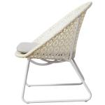 UV Resistant Poly Rattan Restaurant Leisure Chairs