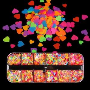 Wholesale Excellent Nail Art Effect Sequins Nail Ocean Shape Glitter for Mickey m Tumbler Disne Neon Shaped Glitter pink Nail Supplies from china suppliers