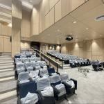 Seamless Laminated Auditorium Micro Perforated Acoustic Wood Wall Panel 0.5mm