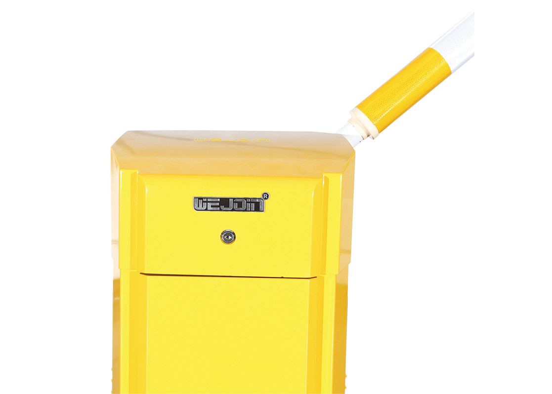 24V DC Motor Parking Access Control Gates Aluminum Alloy Arm Materials
