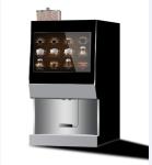 15.6inch Advertising Screen Countertop Coffee Vending Machine With Water Supply