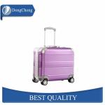 Gold Full Aluminum Cabin Luggage Carrier With Universal Wheels Less Jointed Gap