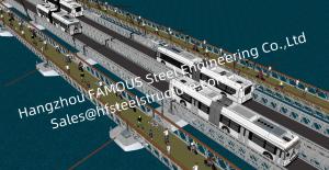 Wholesale Long Distance City River Crossing Bridge Pre-assembled Multi Span Steel Bailey Construction from china suppliers