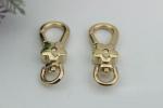 Fashion wild style 4 color cute flower zinc alloy metal snap hook with hole 10