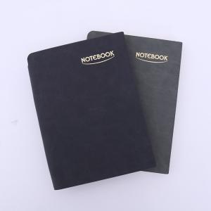 Wholesale Customized A5 Wood-free Paper PU Resin Cover Leather Journal Notebook Set With Pen from china suppliers