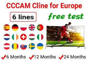 Wholesale Spain CCCam Cline Oscam Satellite TV Channels Sports Support GTMEDIA V8X Freesat from china suppliers